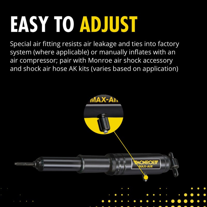 Monroe Max-Air MA704 Air Adjustable Air Shock Absorber Pack of 2 for Dodge Dart - Image 5